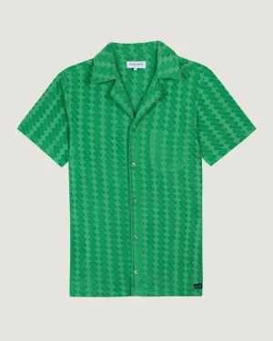 "Devoured Terrycloth" germain shirt