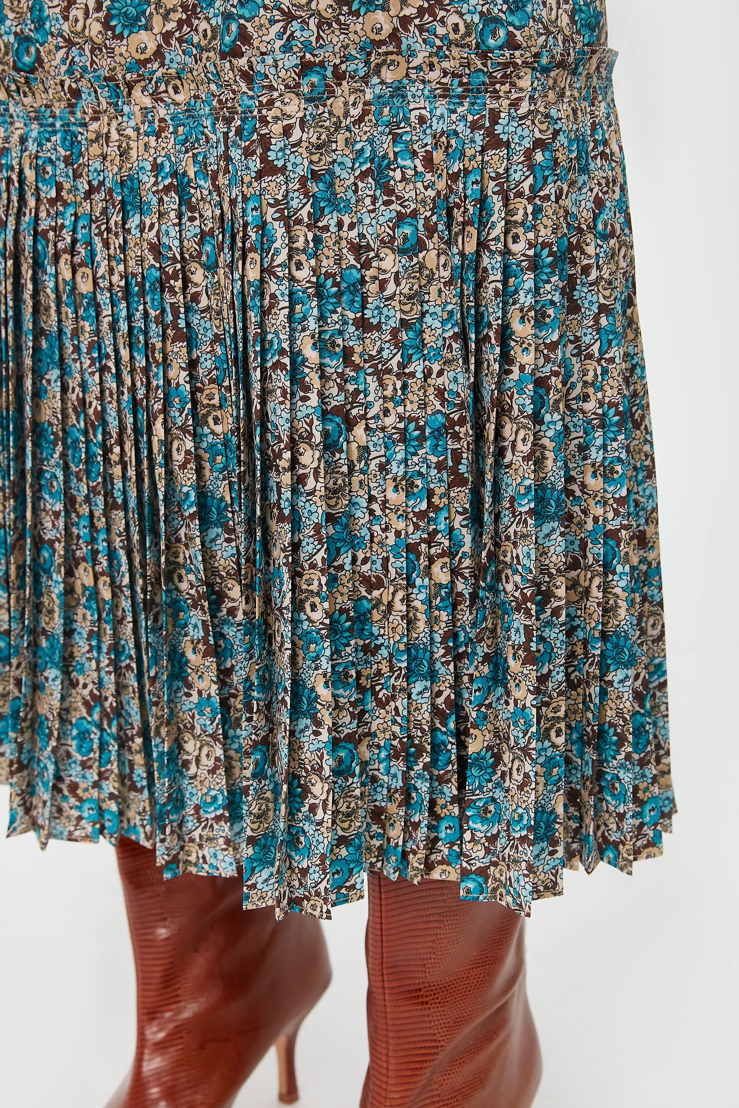 Robin's Egg Floral Elle Dress