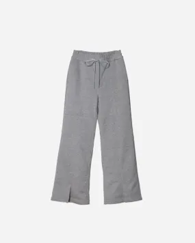 SAKURA OILED PANEL SWEAT PANTS【HEATHER GREY】