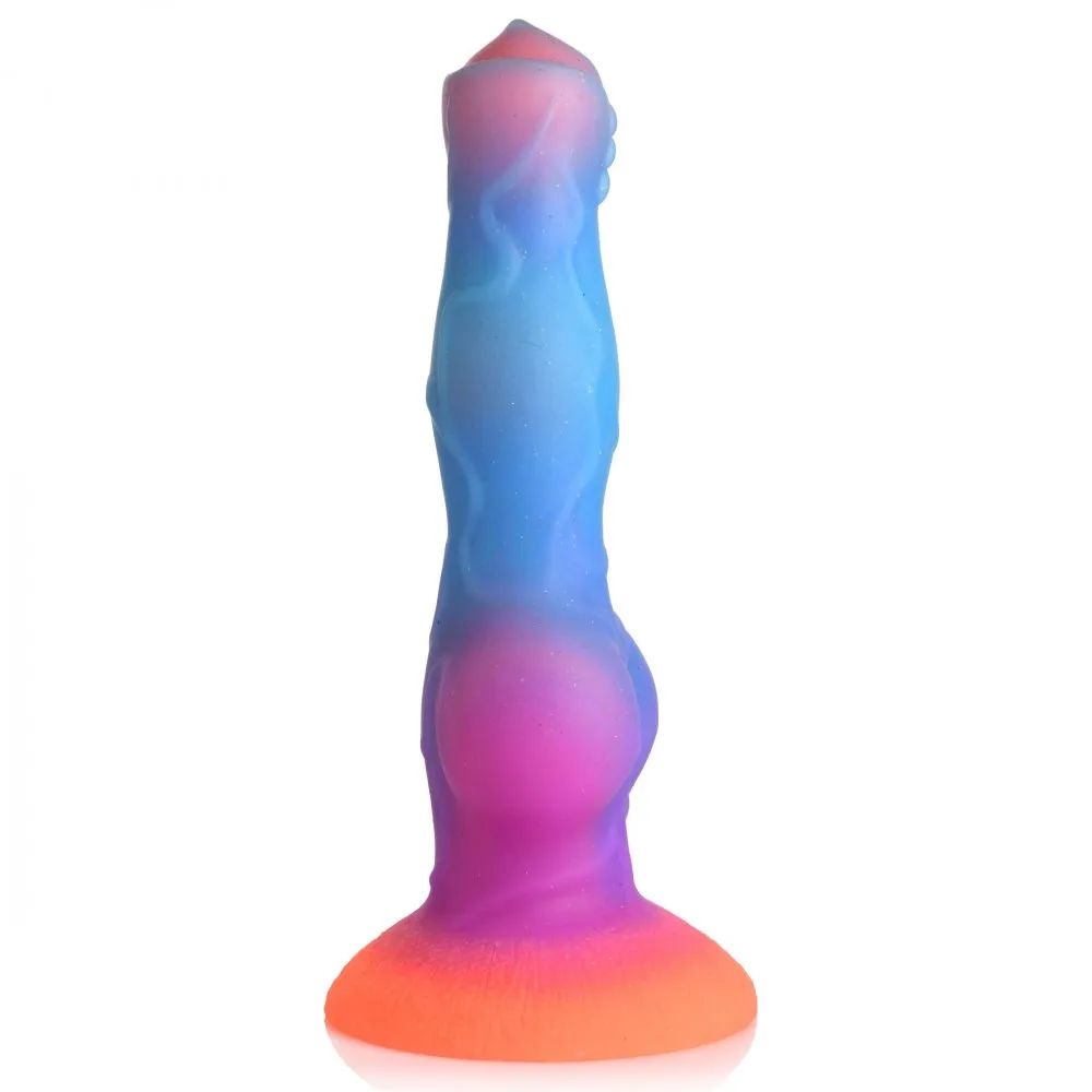 Space Cock Glow-in-the-Dark Silicone Alien Dildo