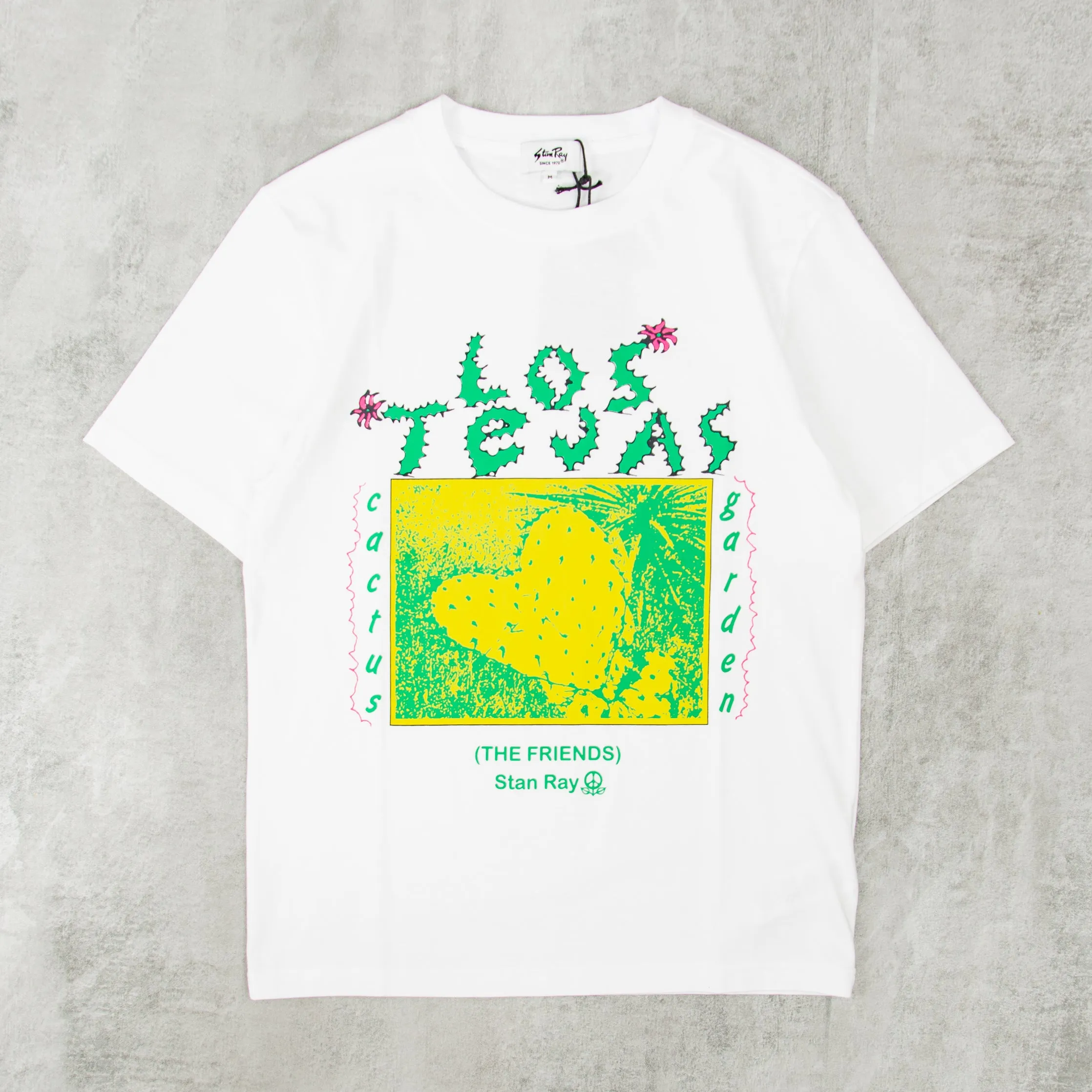 Stan Ray Cactus Garden Tee - White