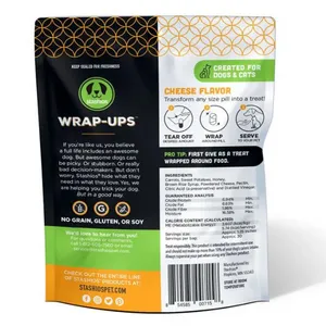 Stashios Wrap-Ups Cheese Flavor Grain-Free Dog & Cat Treats