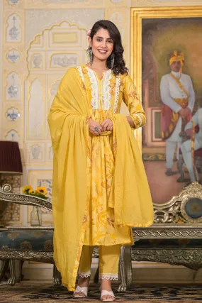 Sunshine Petals Nyra Anarkali Set