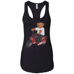 Supreme Bear Moto T-shirt Women Tank Top