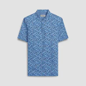 Vincent Double Sided Floral/Mesh OoohCotton Polo