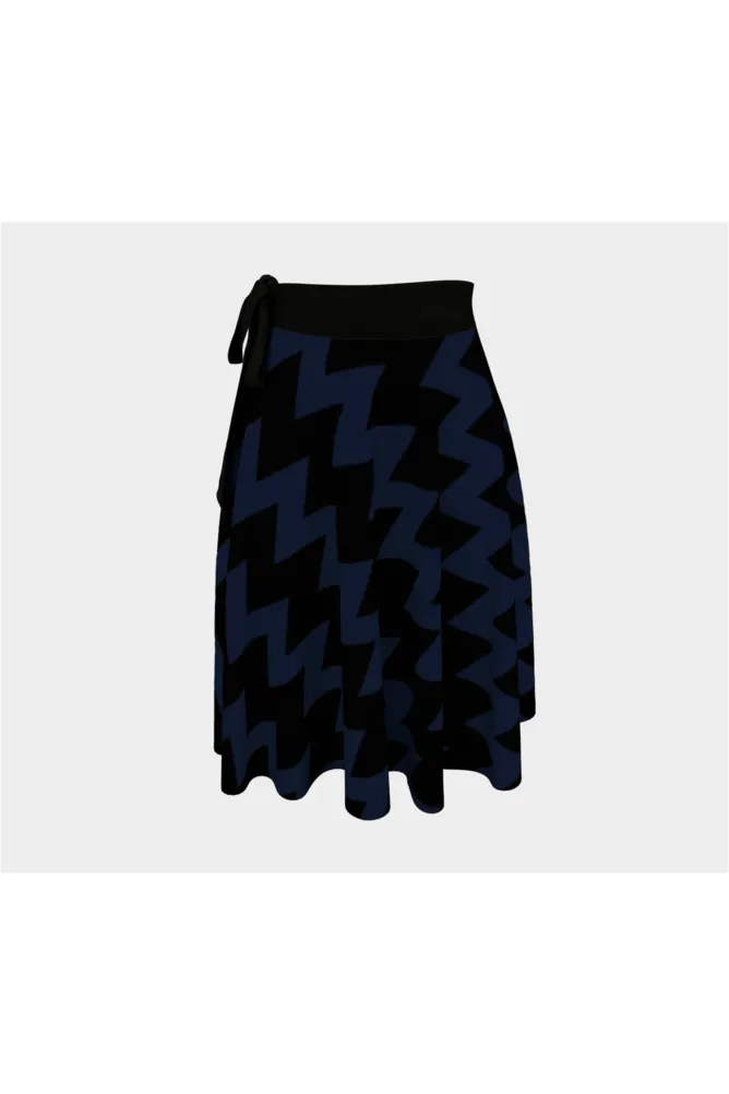 Waveform Wrap Skirt