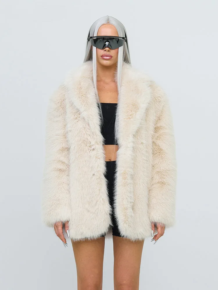 Wild Faux Fur Coat 