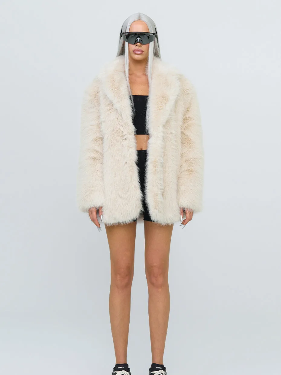 Wild Faux Fur Coat 