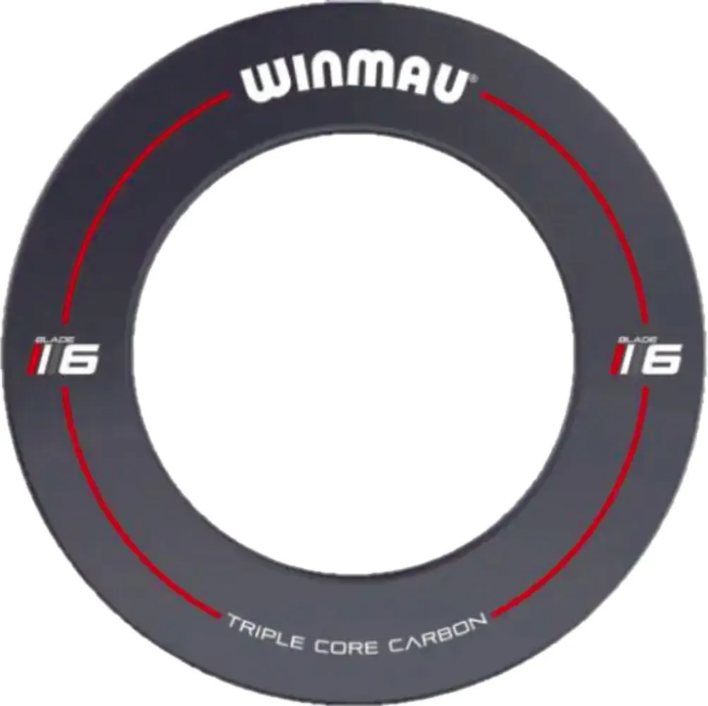 Winmau Blade 6 Triple Core Dartboard With Blade 6 Grey Surround