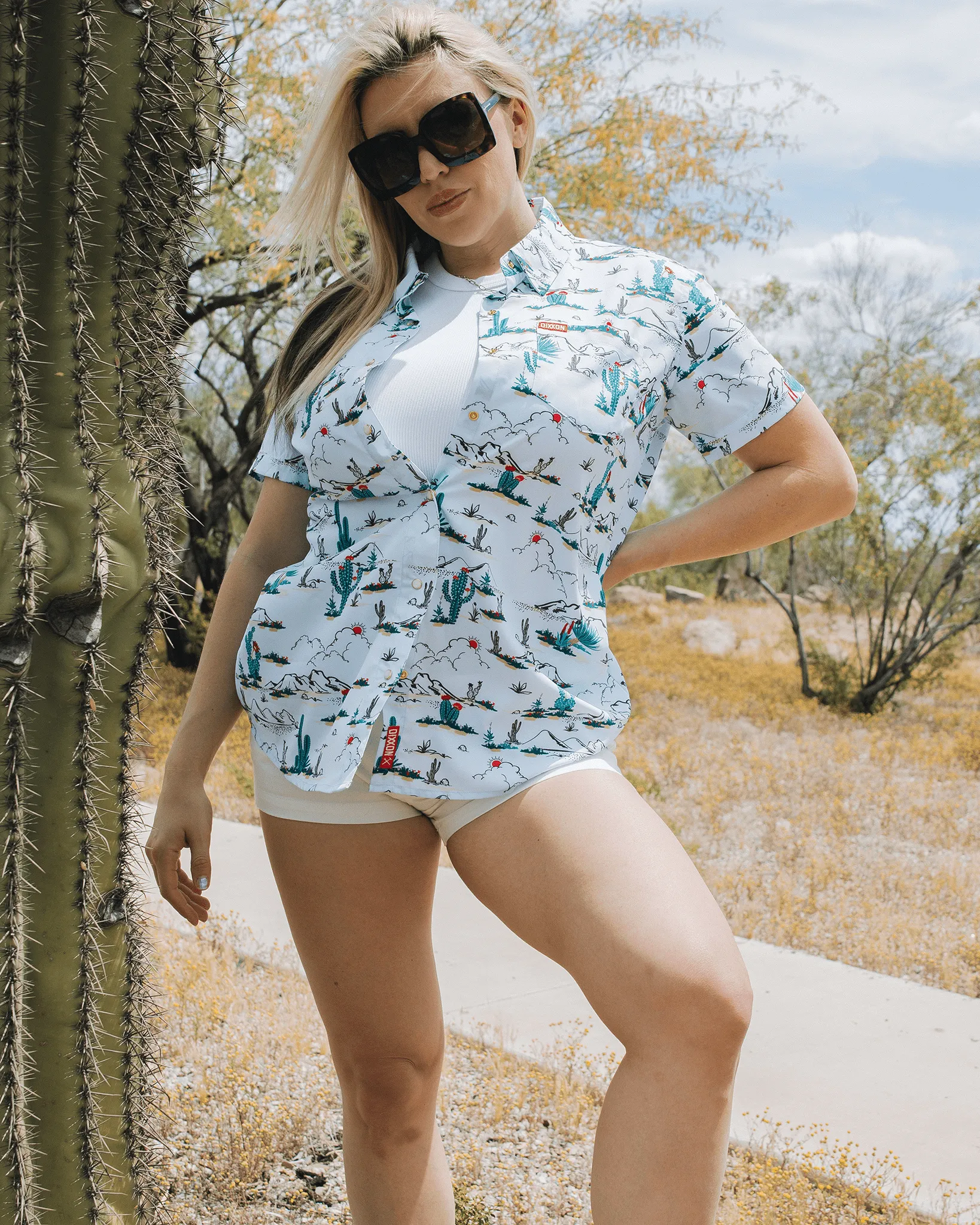 Women's Desert Bloom Party Shirt