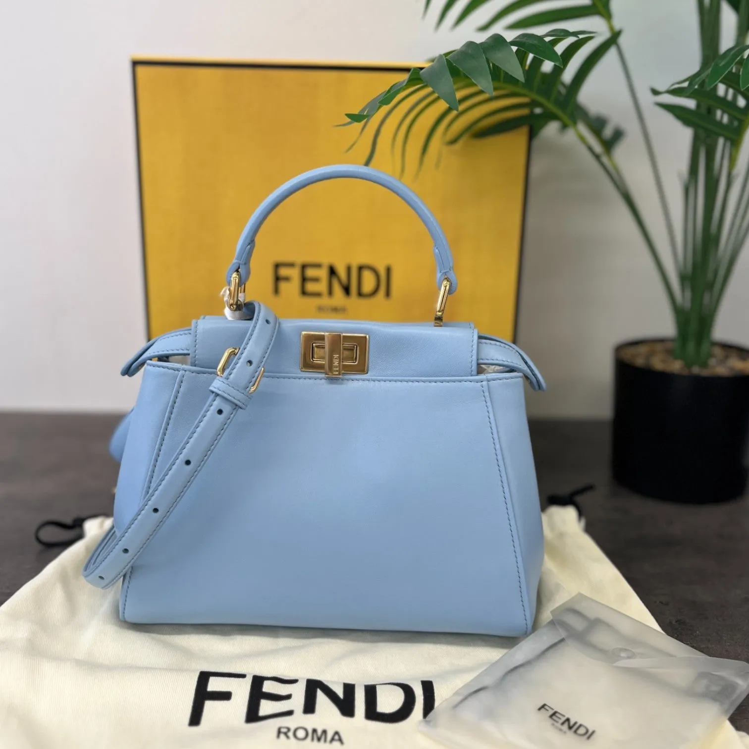 Women's Peekaboo Mini Bag Blue