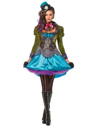 Wonderland Mad Hatter Deluxe Womens Costume