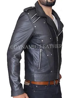 X MEN APOCALYPSE QUICKSILVER LEATHER JACKET