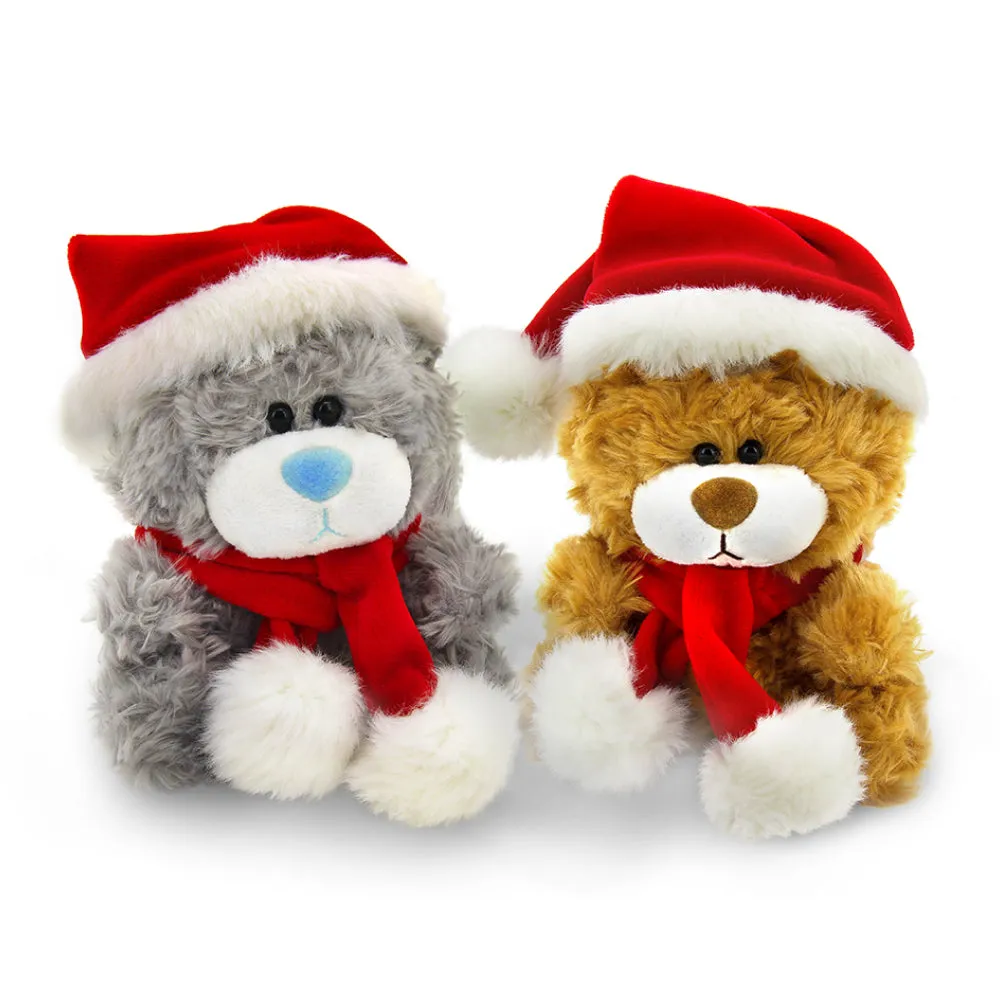 Xmas Qbeba Bear Brown 6''